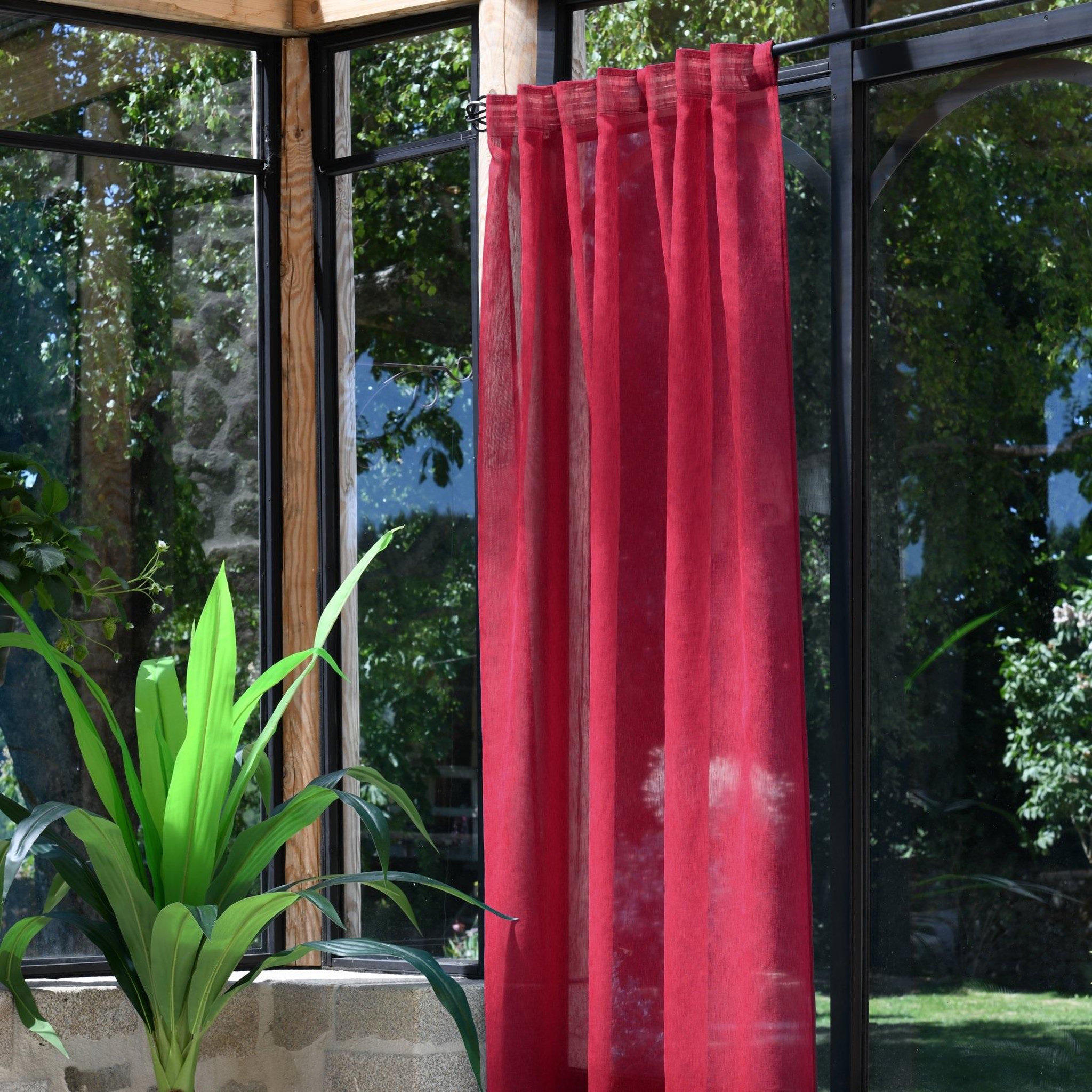 Voir la diapositive 2 : Eden Voilage galon fronceur derbie design et moderne