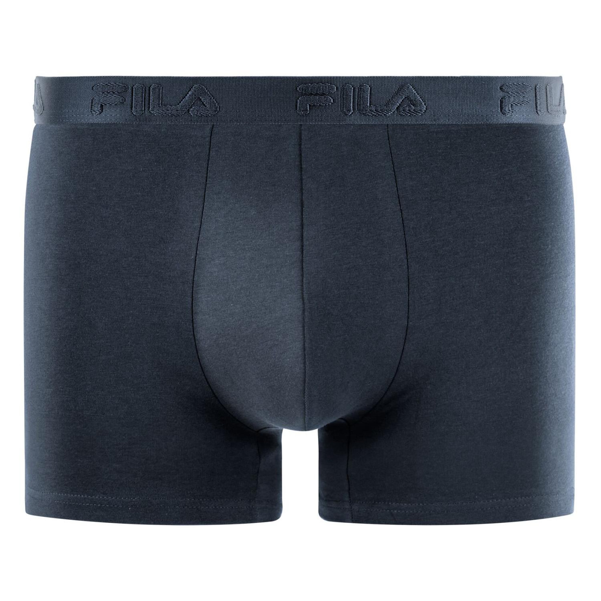 Voir la diapositive 3 : FILA Lot de 4 boxers homme Fila FU5381