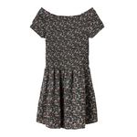 NAME IT Robe à fleurs Fille Name It Cali Smock. Coloris disponibles : Noir