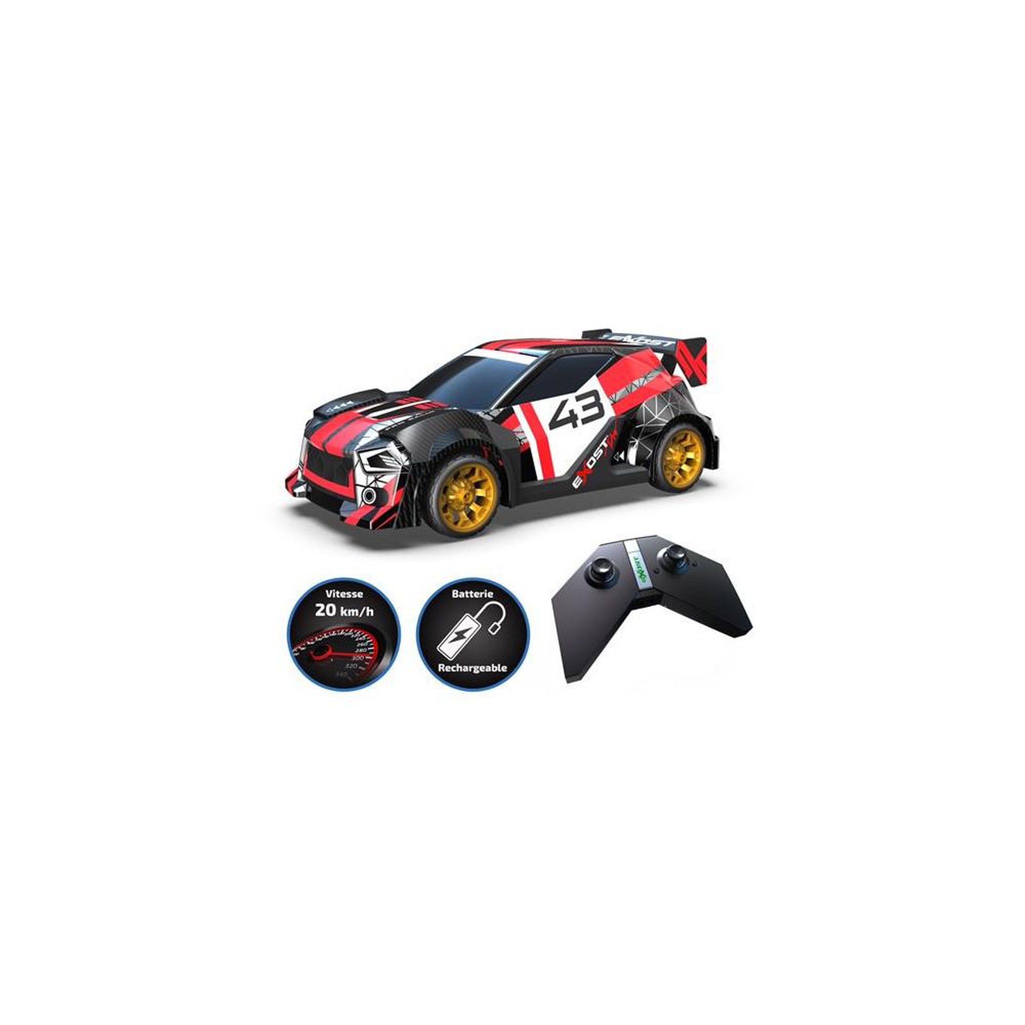 SILVERLIT Voiture télécommandée Silverlit Exost Rally XTR