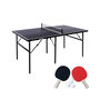 Voir la diapositive 1 : SWEEEK Table de ping pong d'intérieur médium avec 2 raquettes et 3 balles