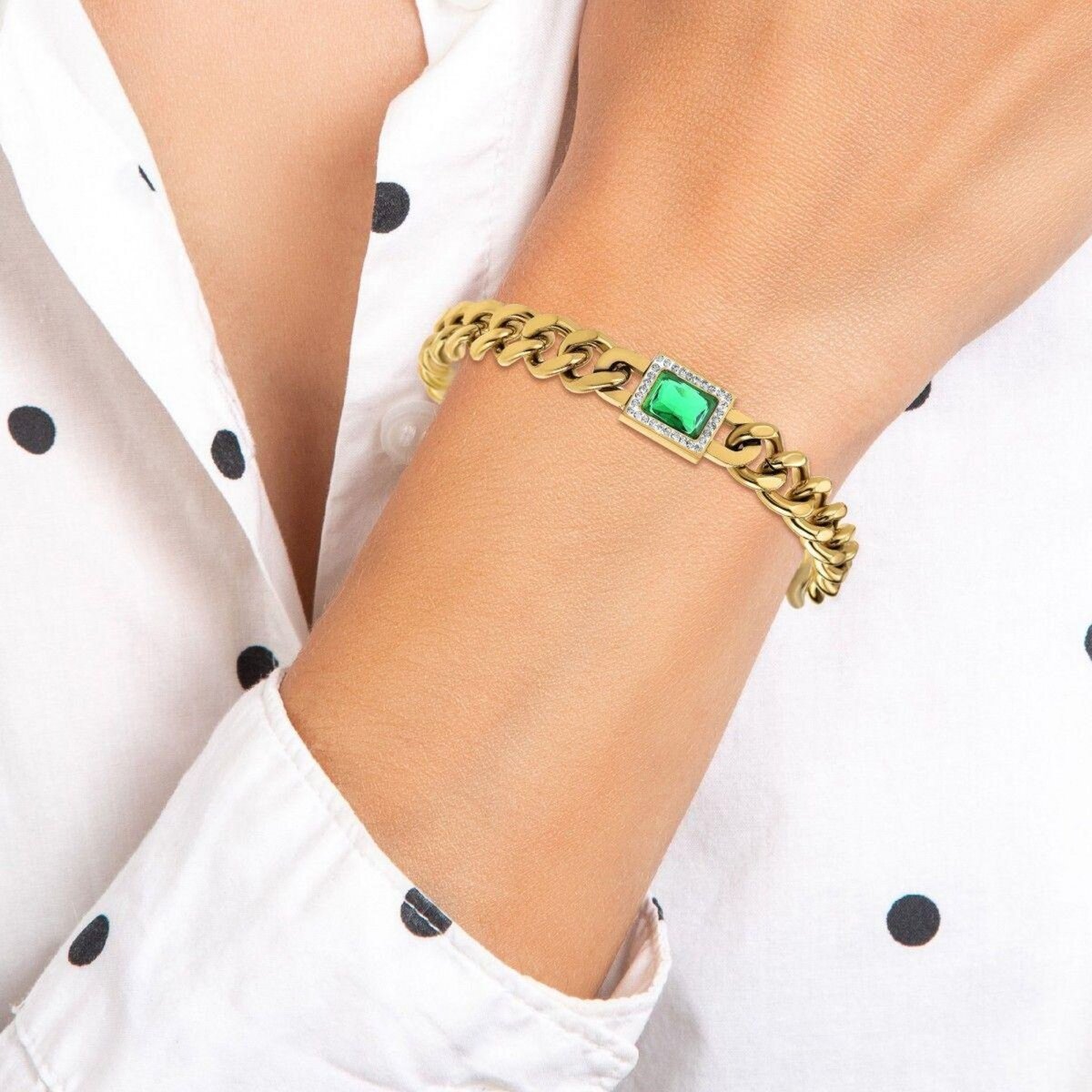 SC BOHEME Bracelet SC Bohème orné de Cristaux scintillants