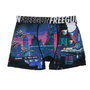 Voir la diapositive 2 : FREEGUN Boxer /Blanc/Bleu à Imprimés Homme Freegun CIT