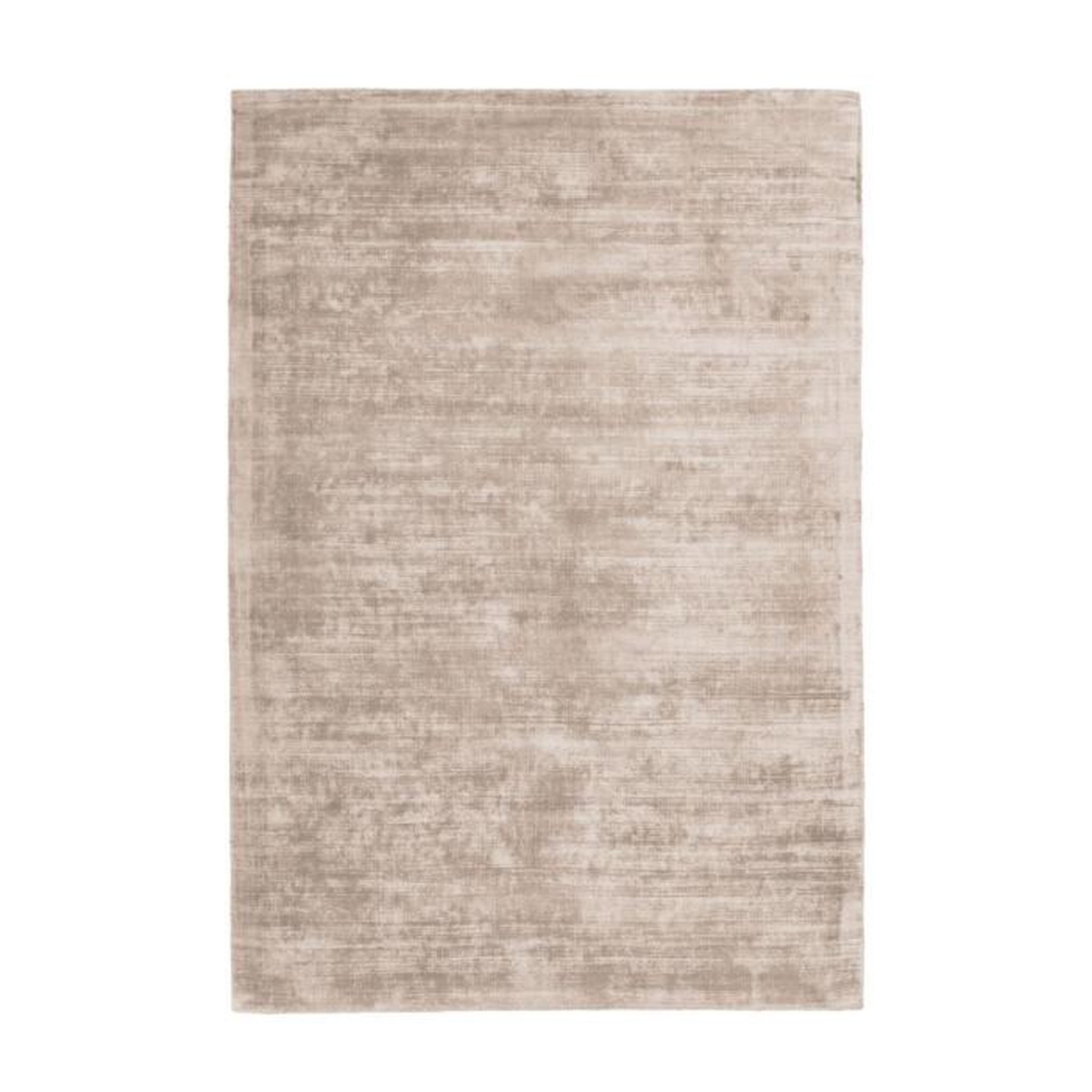 Paris Prix Tapis Tissé à la Main  Village  Champagne. Coloris disponibles : Beige