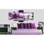 Voir la diapositive 2 : Paris Prix Tableau Imprimé  Purple Lilies