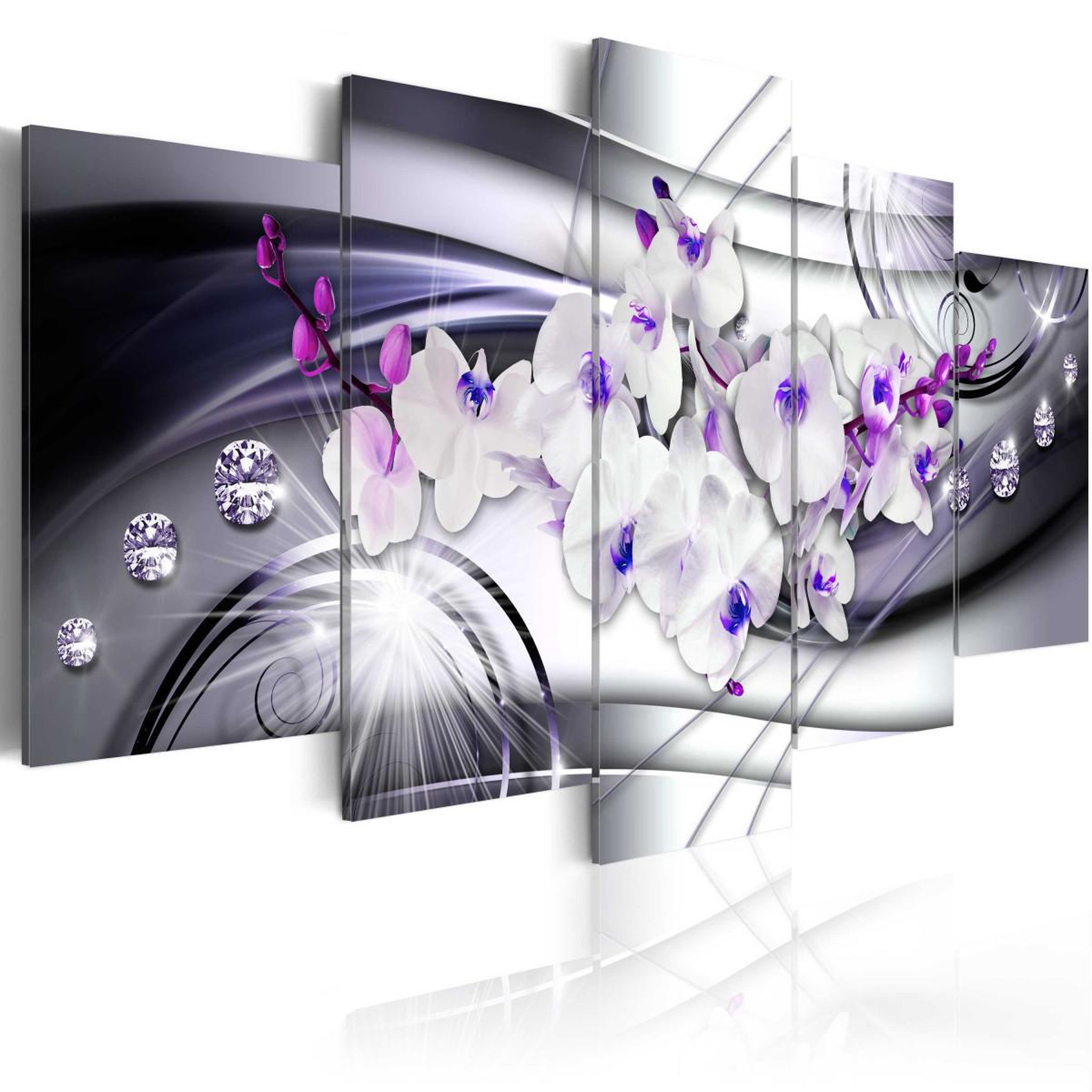 Paris Prix Tableau imprimé  coolness of orchid. Coloris disponibles : Multicolore