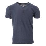 PANAME BROTHERS T shirt  Marine Homme Paname Brothers TAZIO. Coloris disponibles : Bleu