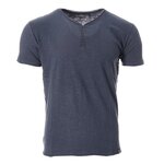 PANAME BROTHERS T shirt  Marine Homme Paname Brothers TAZIO. Coloris disponibles : Bleu