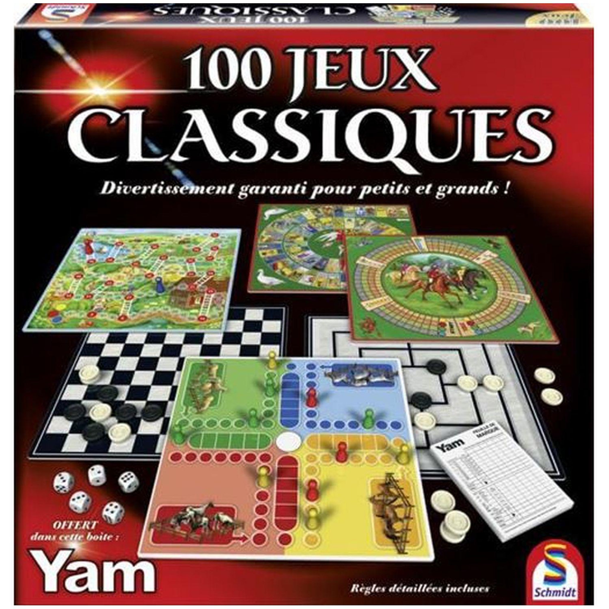 Voir la diapositive 1 : Schmidt Coffret de 100 jeux 