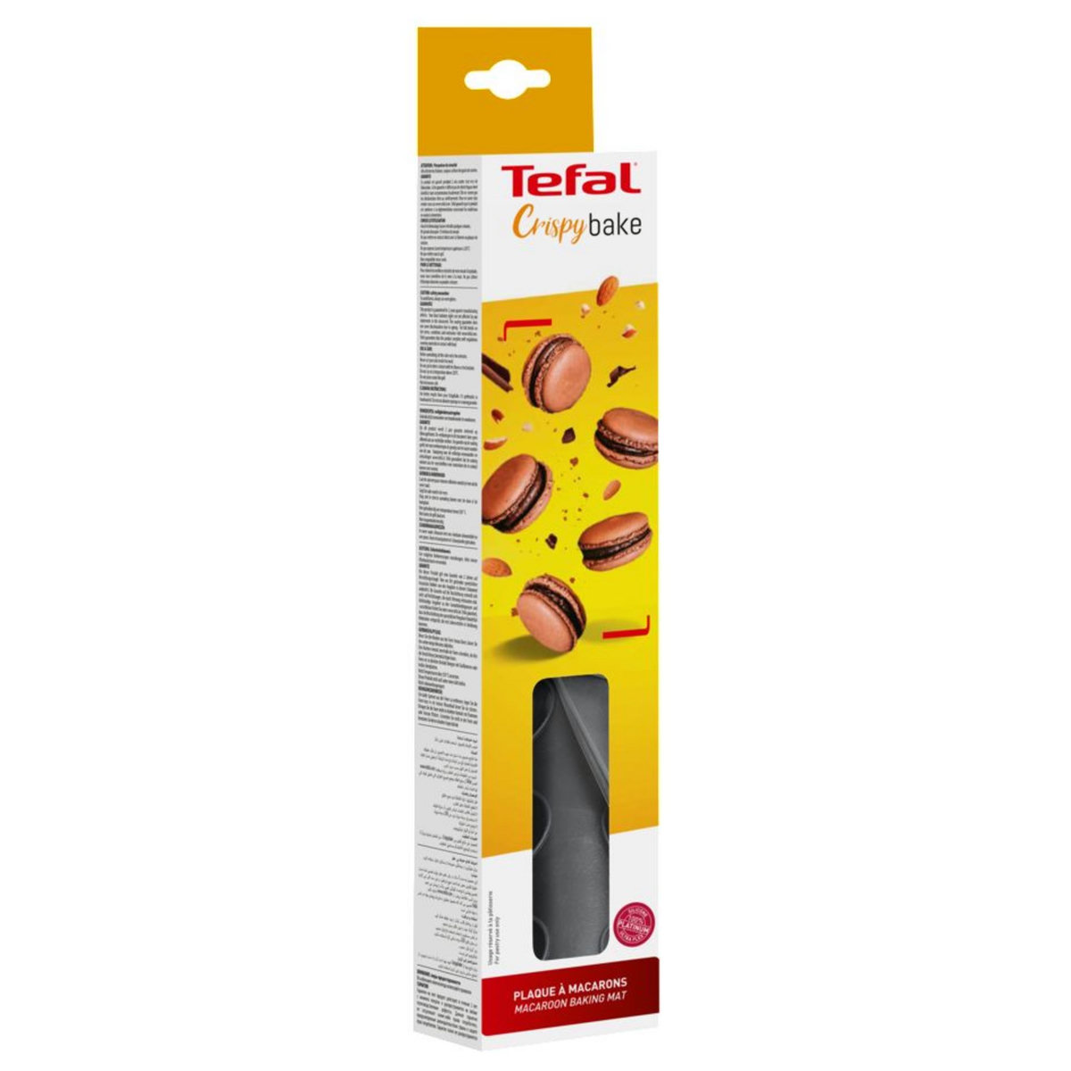 TEFAL Plaque à macarons CRISPYBAKE silicone