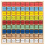 Voir la diapositive 4 : SMALL FOOT Small Foot - Wooden Math Multiplication Color, 82dlg. 11163