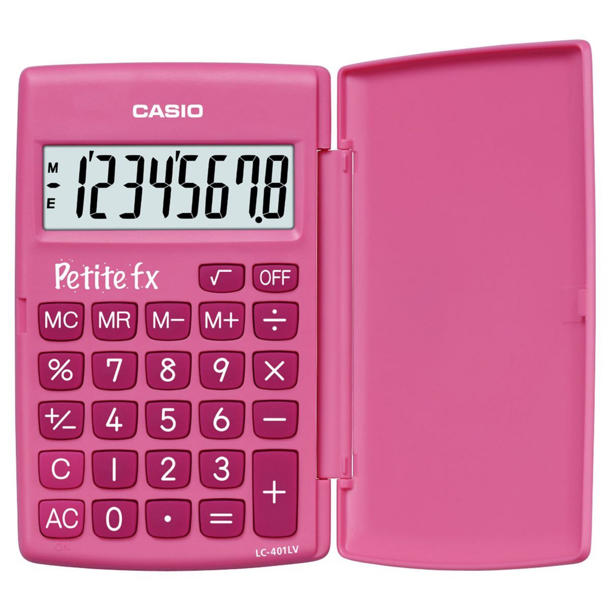 CASIO Calculatrice arithmétique de poche Petite Fx rose
