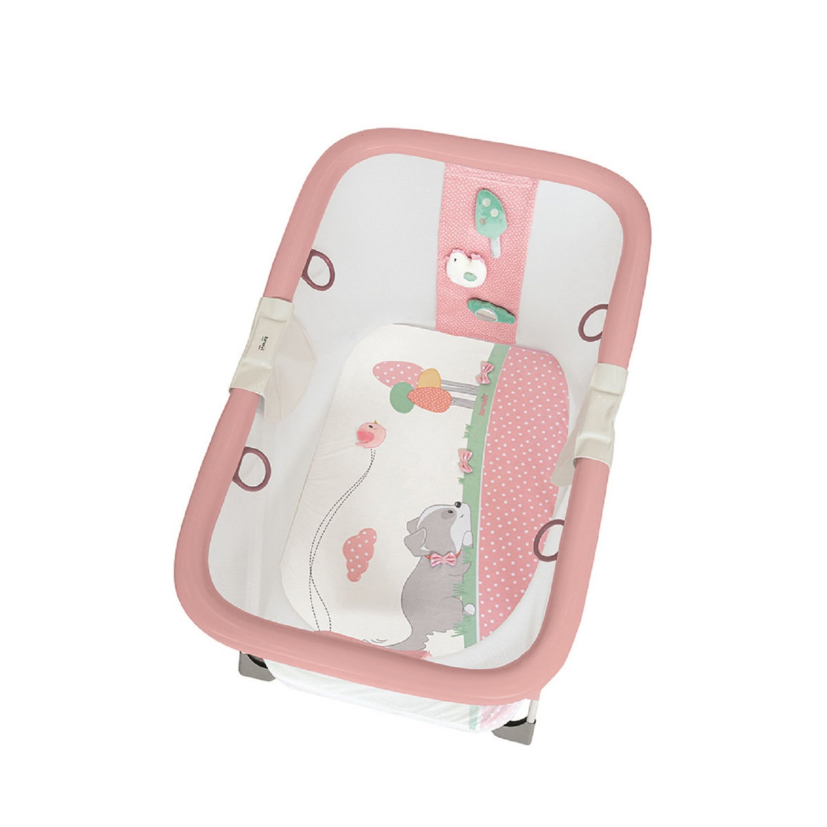 BREVI Parc bébé avec tapis de jeu Soft and Play