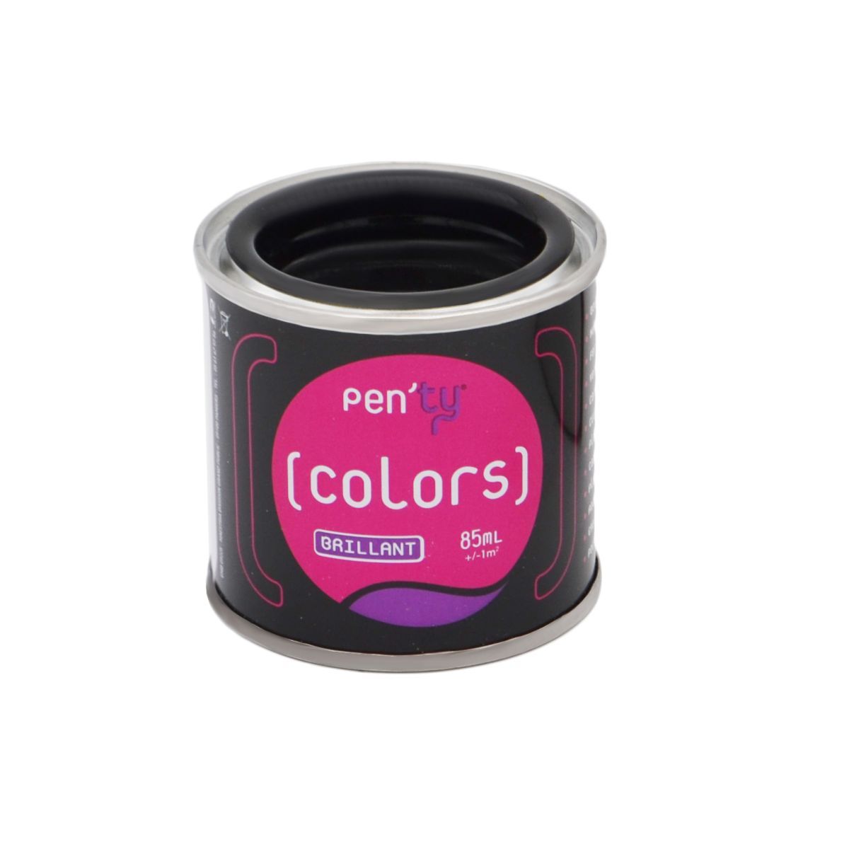 PEN'TY Peinture PEN'TY couleur noir brillante 