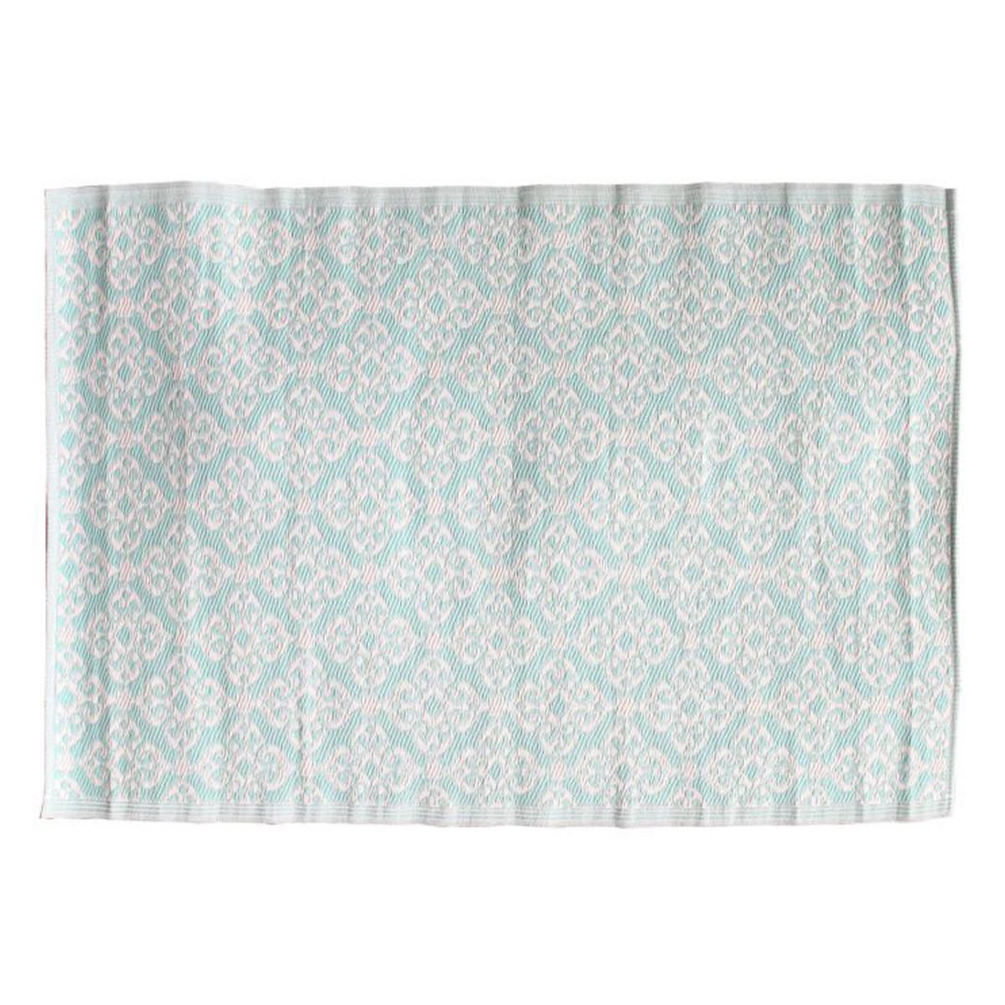The Home Deco Factory Tapis déco imprimé  harrison  120x180cm turquoise