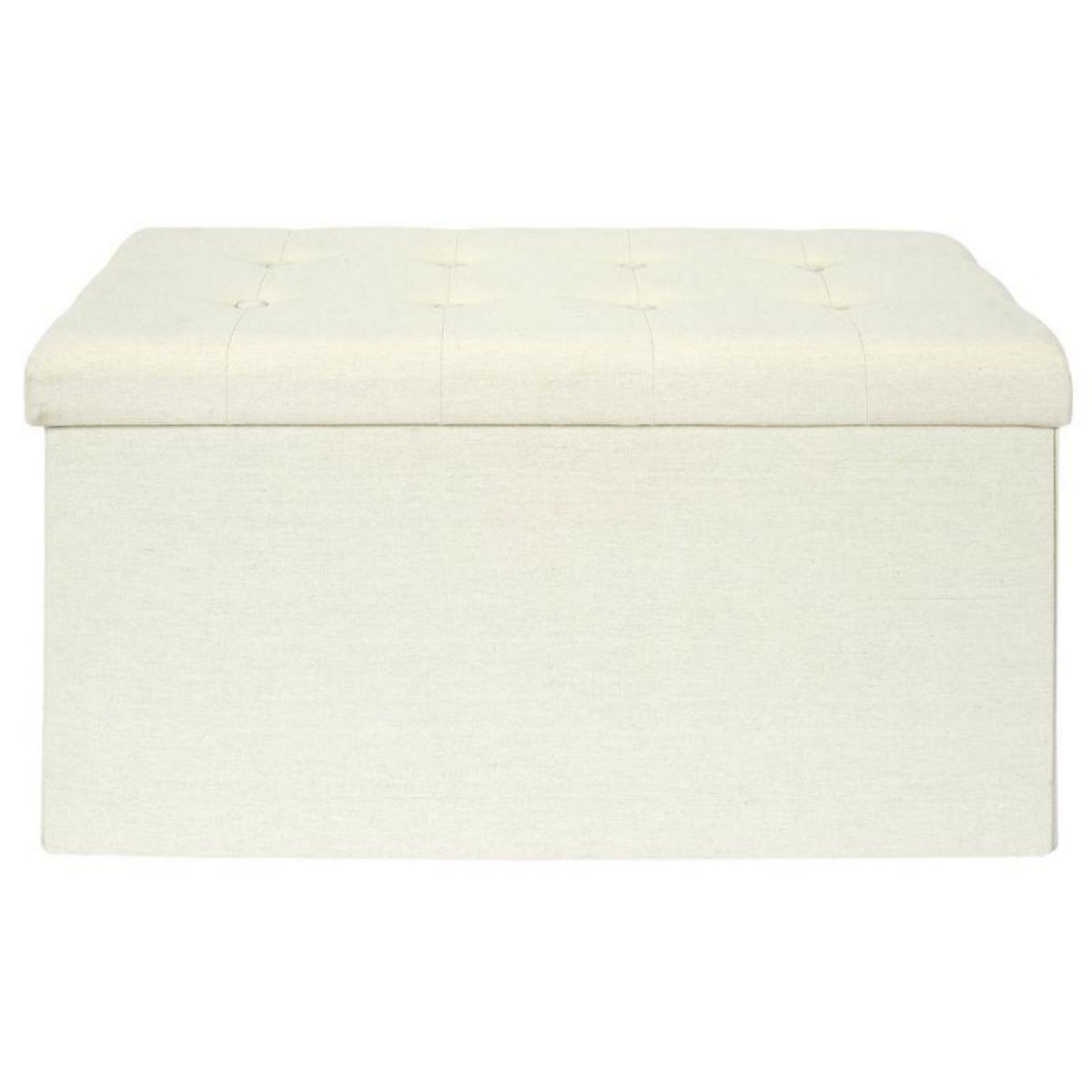 Paris Prix Banc Pliable & Coffre  Eleonor  76cm Beige