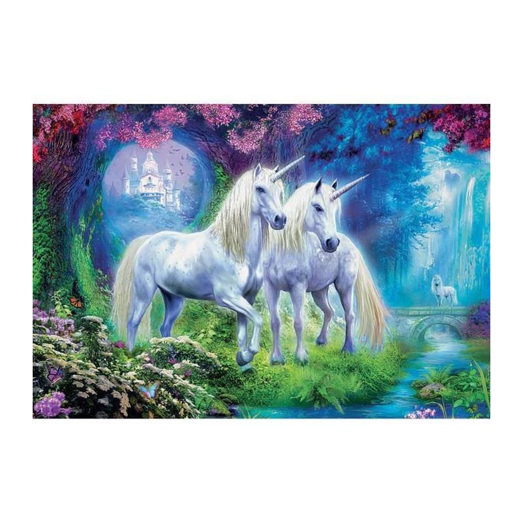 Voir la diapositive 2 : EDUCA EDUCA Puzzle 500 pieces - Des Licornes Dans La Foret