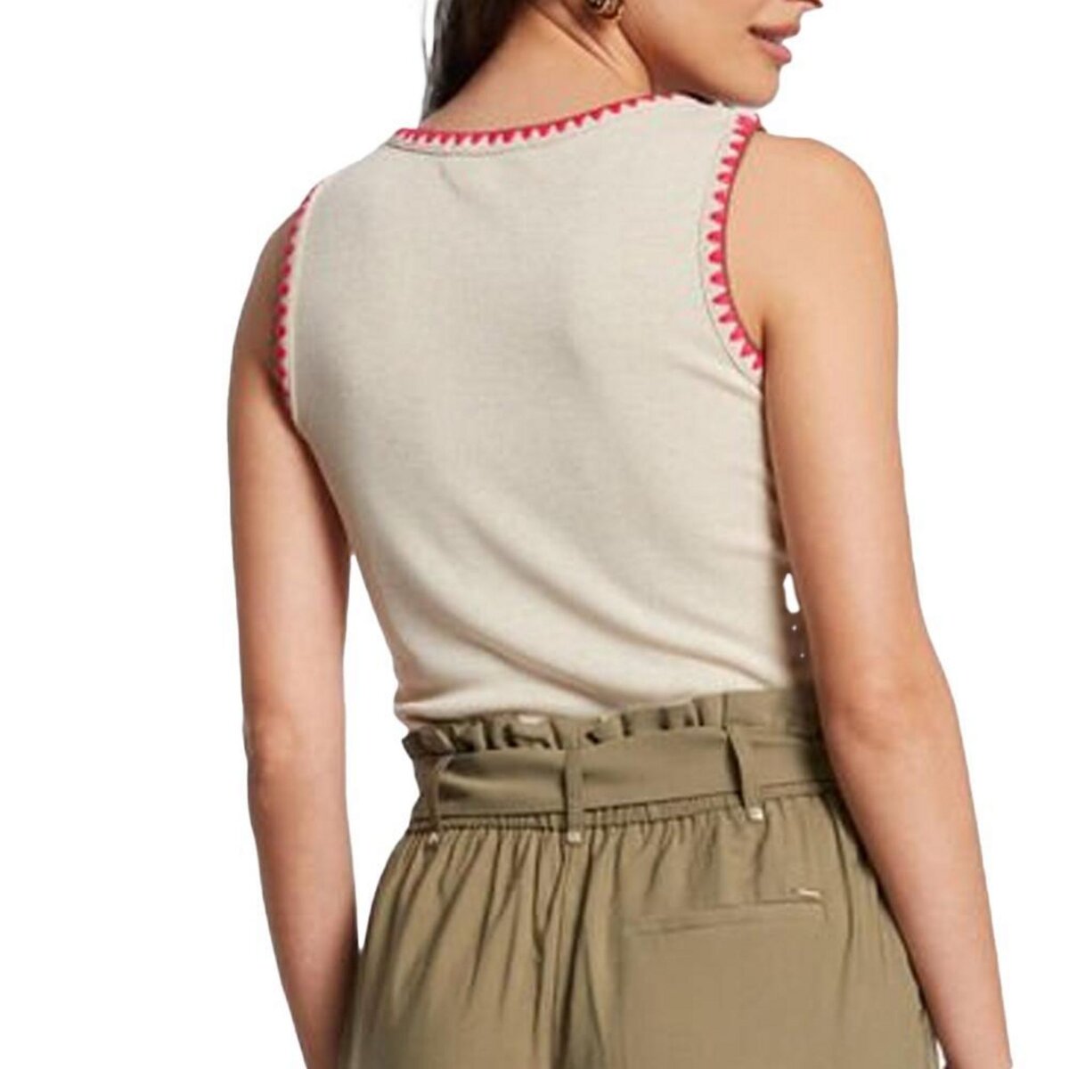 MORGAN Débardeur Beige/ Femme Morgan DLOLI