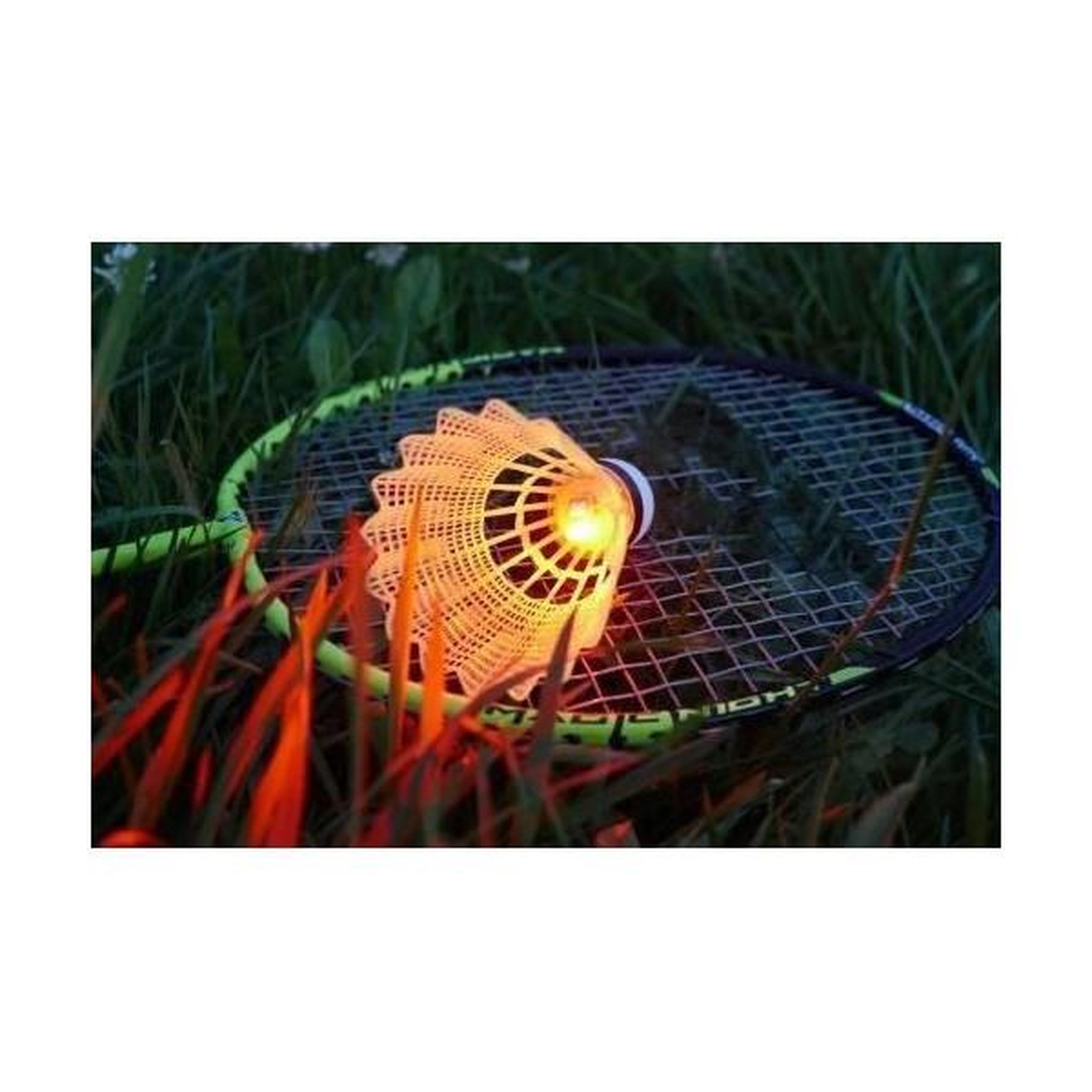 Voir la diapositive 6 : SCHILDKROT Raquette de badminton talbot torro set badminton magic night led