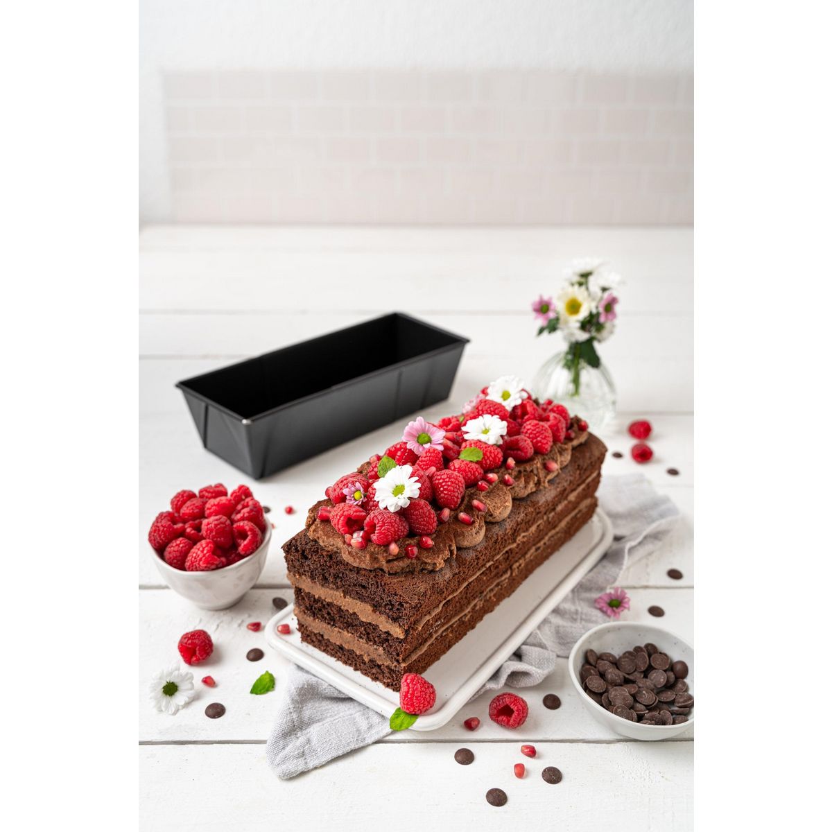 ZENKER Moule à cake extensible 20 à 35 cm Zenker PerfectBack+