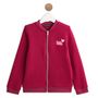 Voir la diapositive 1 : IN EXTENSO Sweat molleton zippé fille