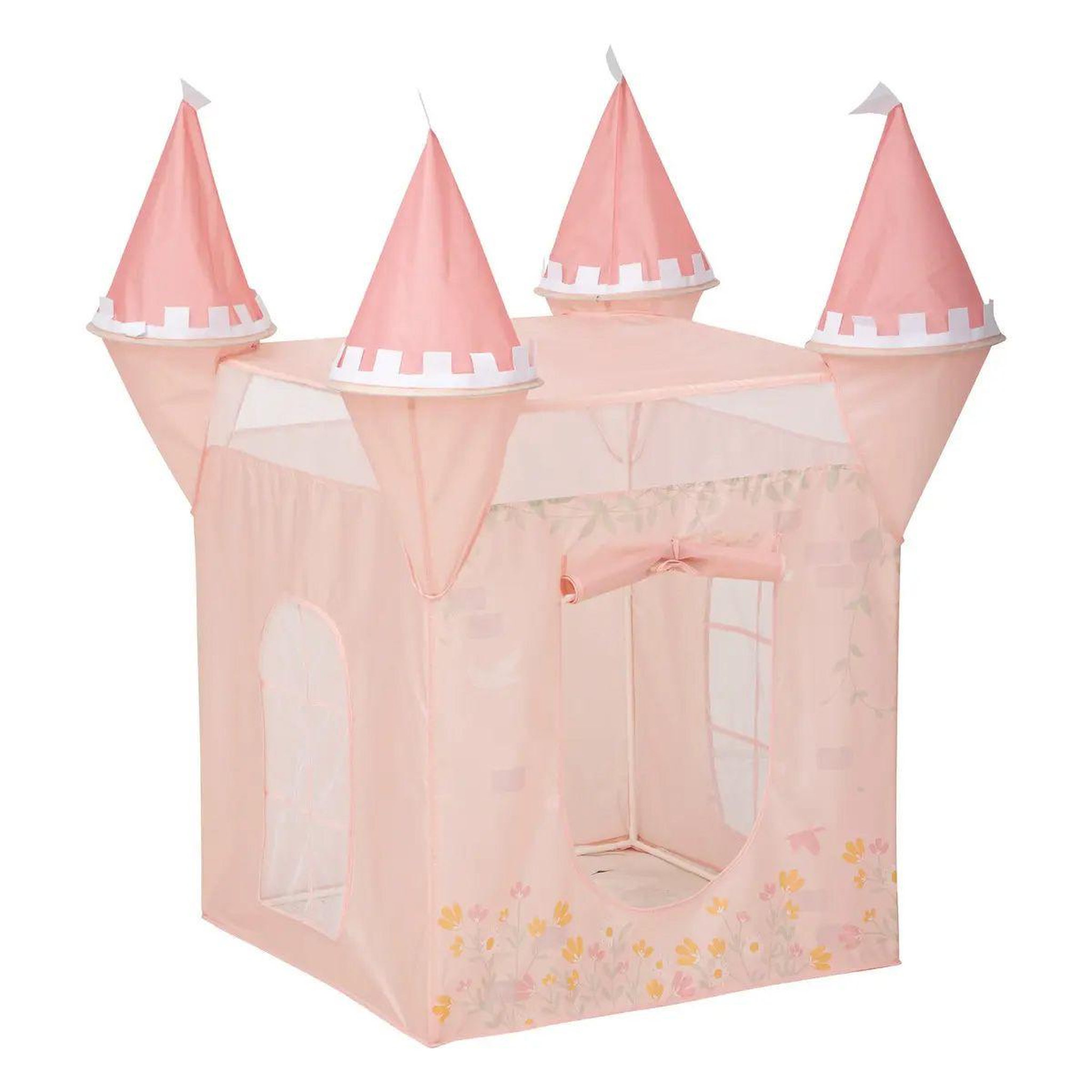 Atmosphera Kids Tente pop up enfant  château princesse  130cm rose