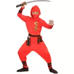 WIDMANN Déguisement du petit Ninja - Enfant - 8/10 ans (128 à 140 cm)