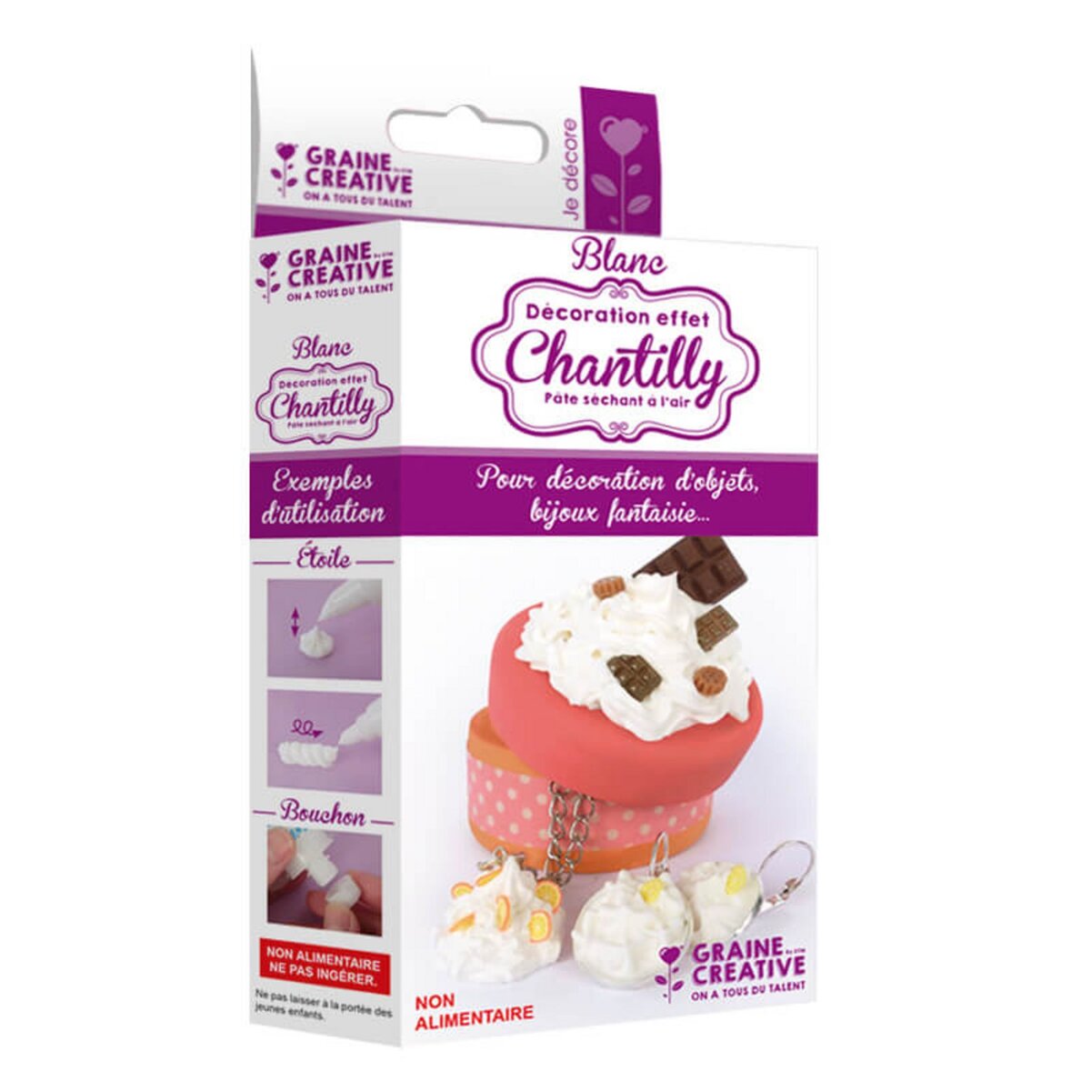 Fimo Chantilly blanche