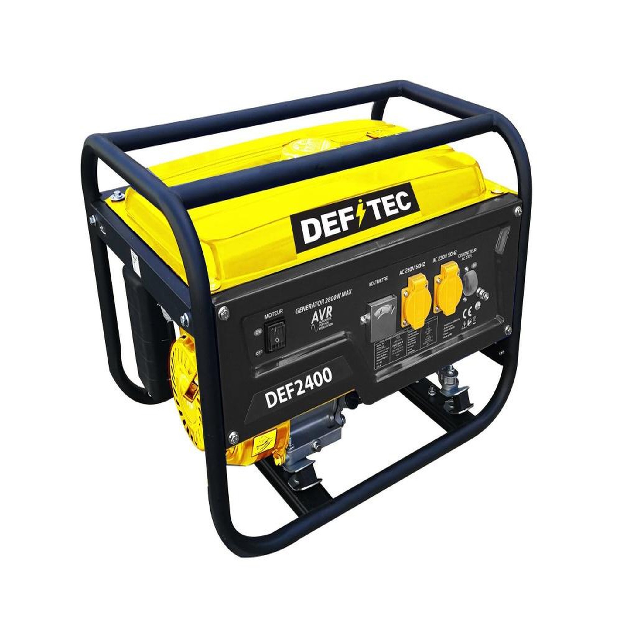 CENTRALE BRICO Groupe électrogène essence de chantier DEFITEC Def2400, 2000 watts