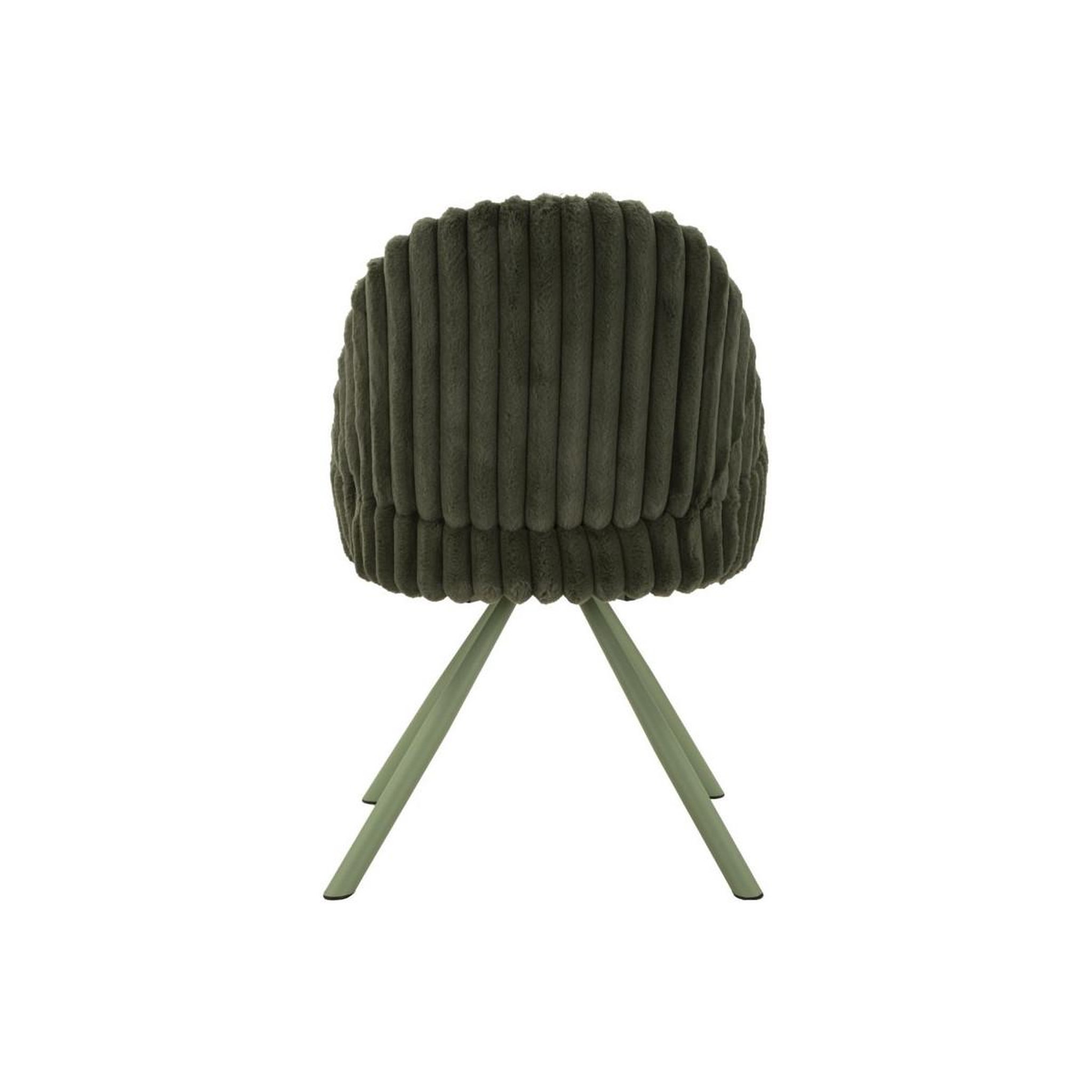 Voir la diapositive 6 : Paris Prix Lot de 2 chaises design  stoccolma  85cm vert