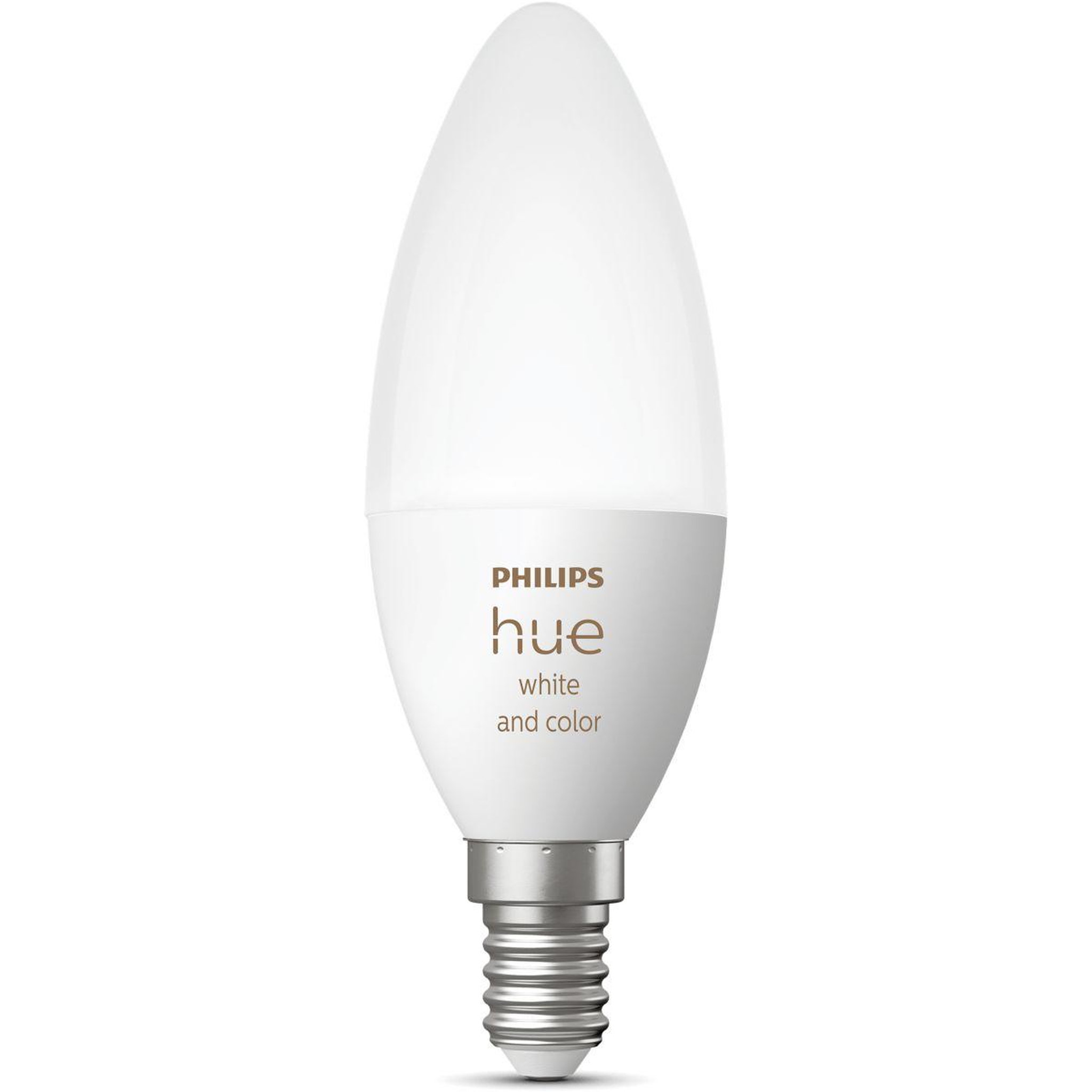 Voir la diapositive 4 : PHILIPS HUE Ampoule led connectée e14 white&color ambiance flamme