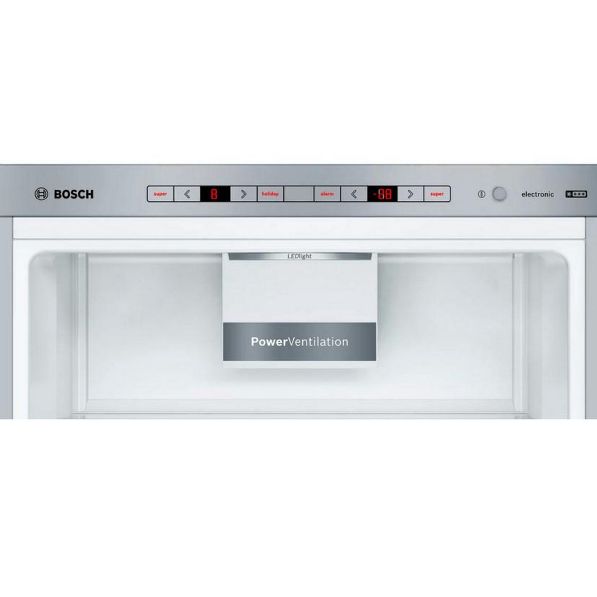 BOSCH Réfrigérateur combiné 60cm 343l lowfrost - kge398ibp