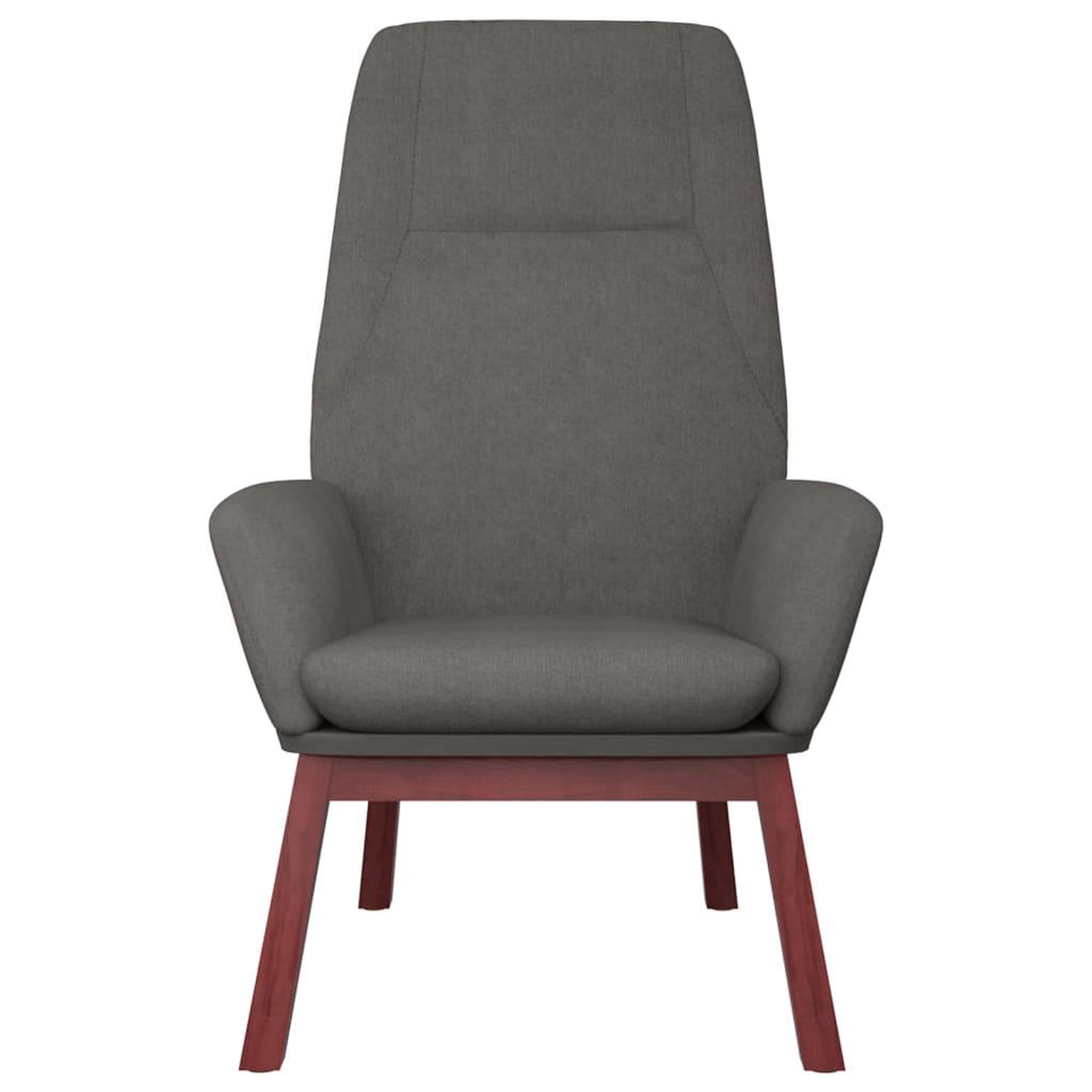 Voir la diapositive 3 : VIDAXL Chaise de relaxation Gris clair Tissu