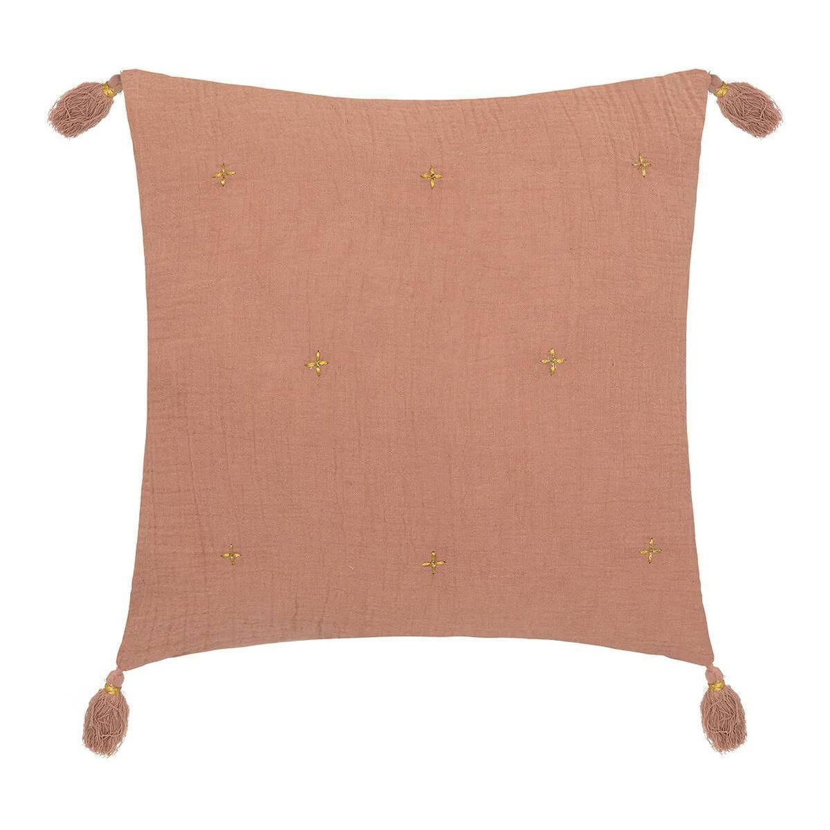 ATMOSPHERA Coussin Déco à Pompons  Millo  40x40cm Rose