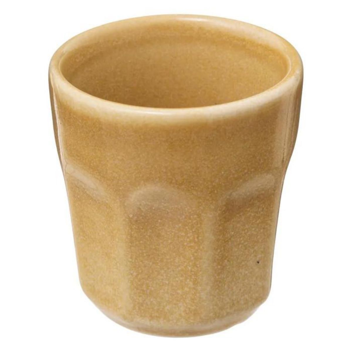 SECRET DE GOURMET Lot de 6 Tasses à Café  Roma  8cl Jaune