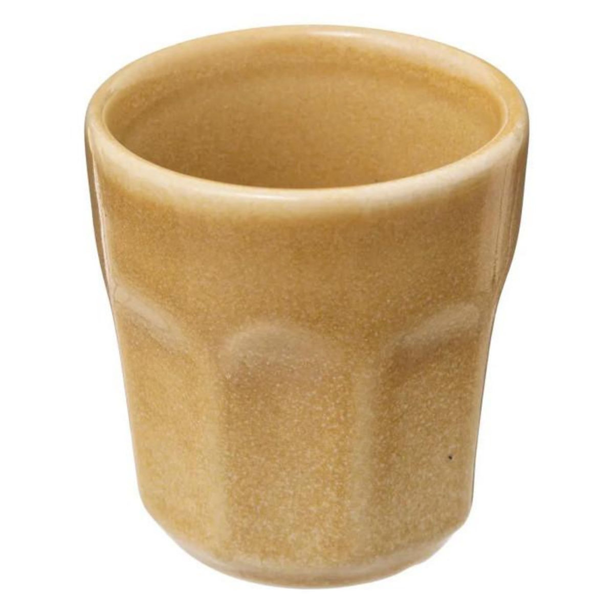 SECRET DE GOURMET Lot de 6 Tasses à Café  Roma  8cl Jaune