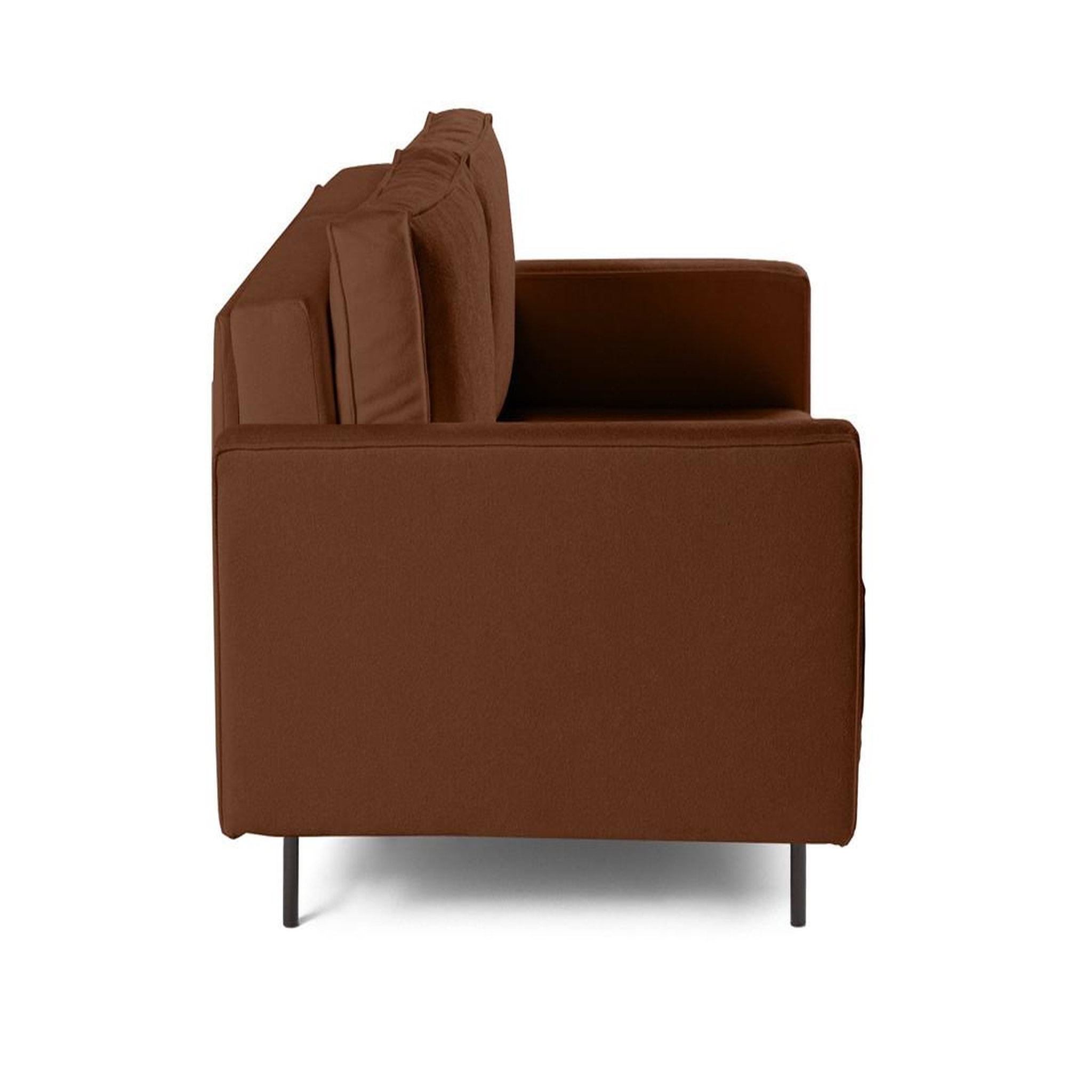 Voir la diapositive 3 : LISA DESIGN Charlie - canapé droit 2 places - en tissu