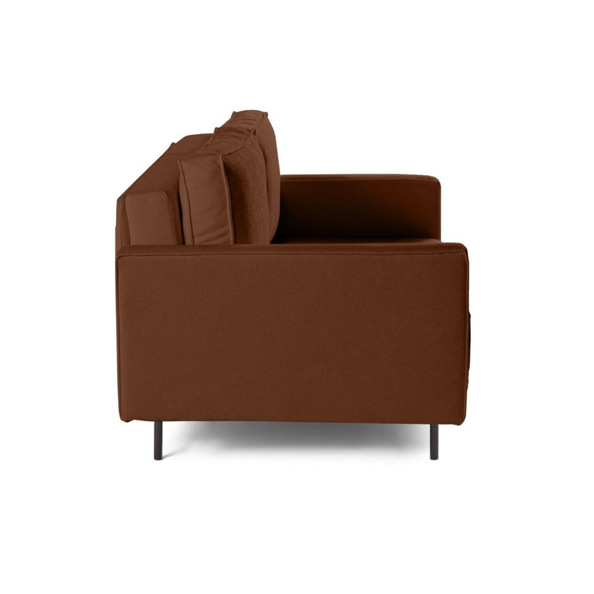 LISA DESIGN Charlie - canapé droit 2 places - en tissu