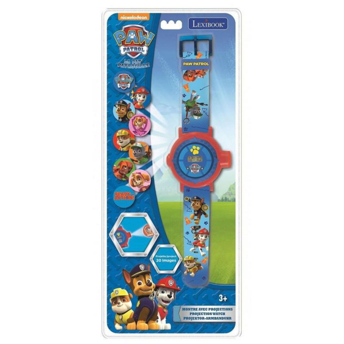 La pat'patrouille - montres talkie-walkie 2 en 1, jeux educatifs