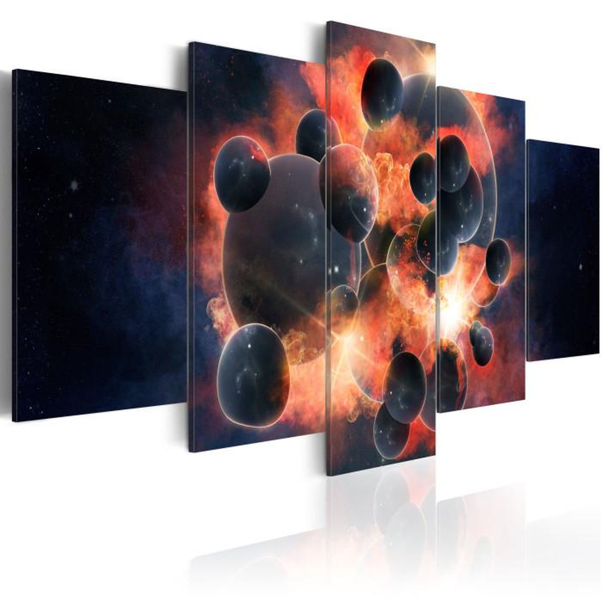 Paris Prix Tableau  Théorie de la Création de l'univers. Coloris disponibles : Multicolore
