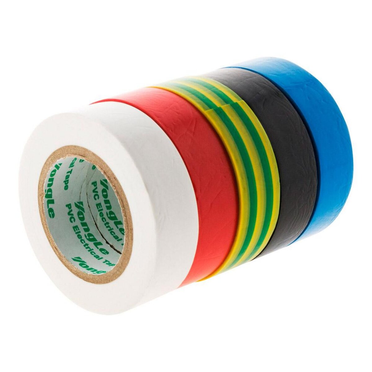 ZENITECH Lot 5 adhésifs 15 mm x 10m 5 couleurs