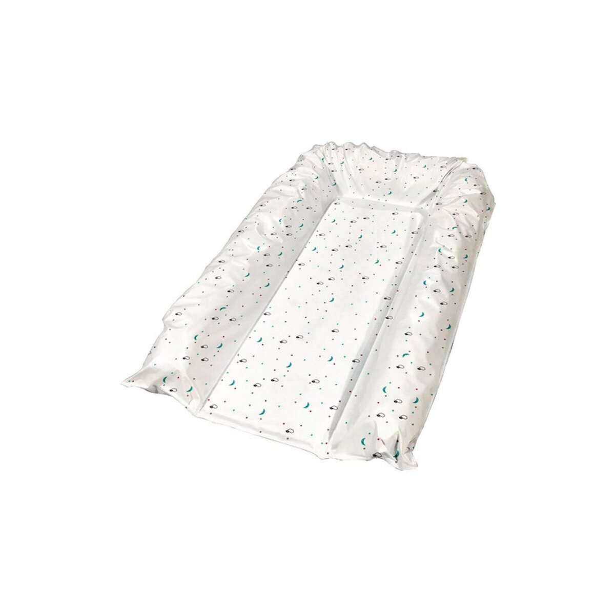 AUCHAN BABY Matelas à langer blanc flocons