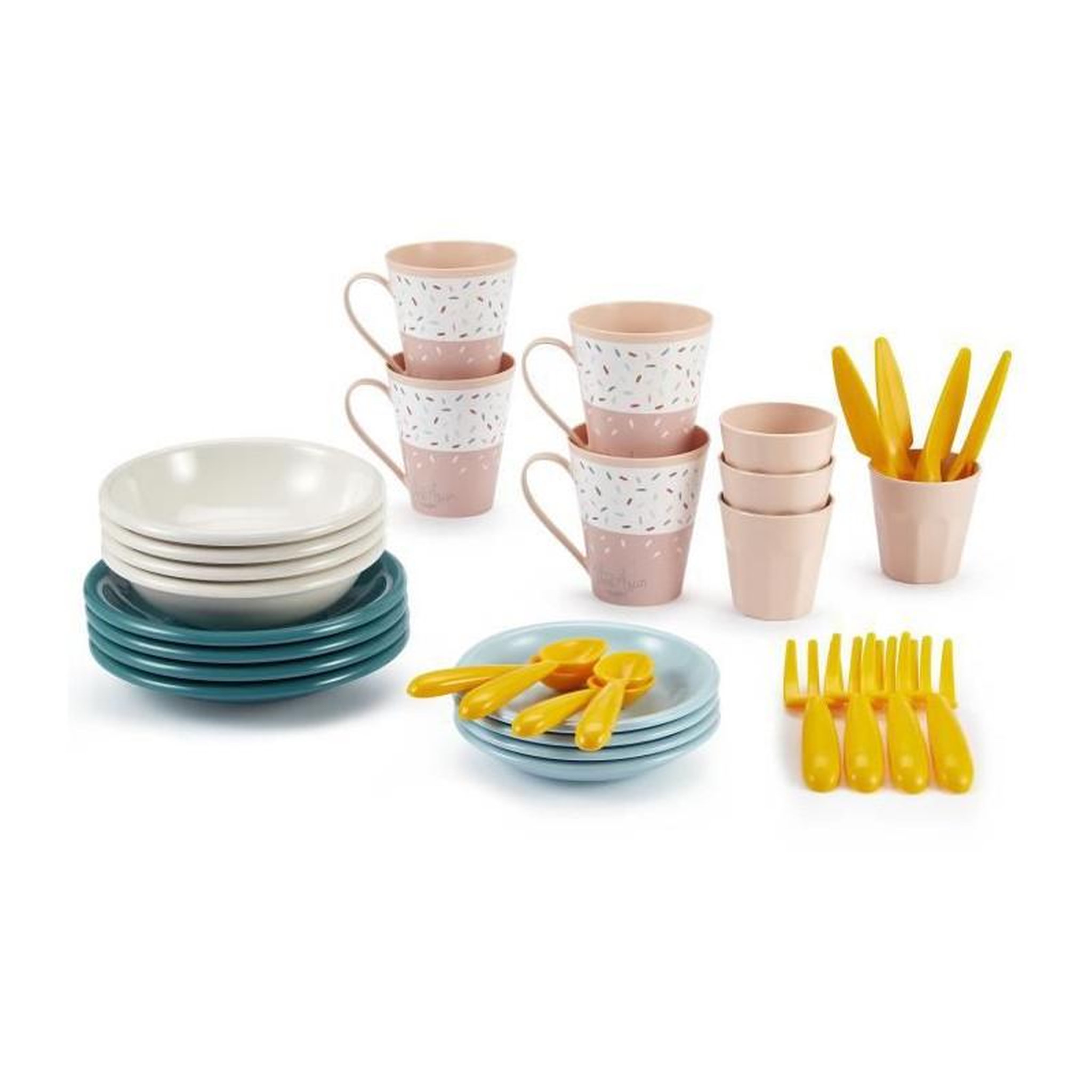 Voir la diapositive 2 : Ecoiffier Service picnic - Vert Azur ECOIFFIER