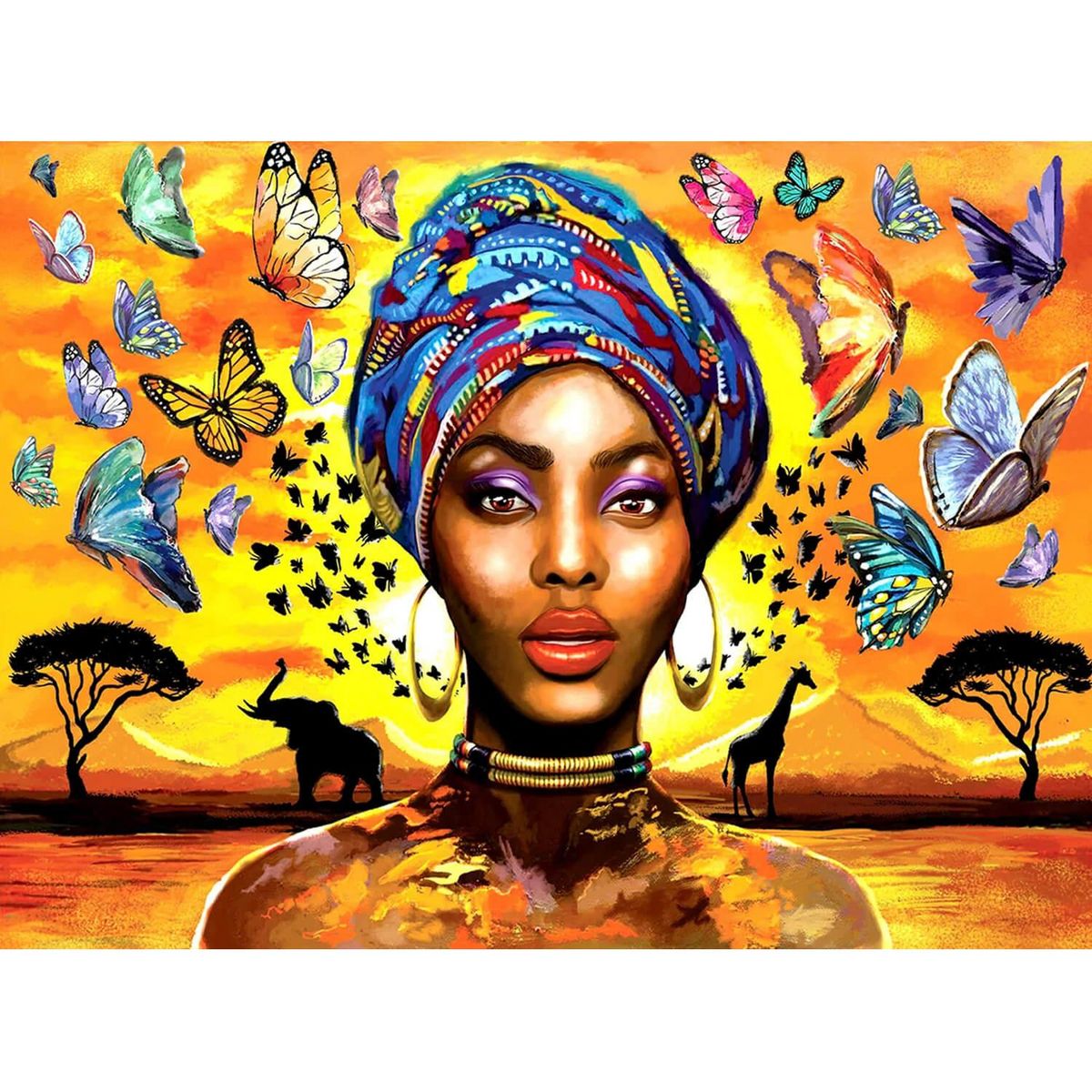 PERRE / ANATOLIAN Puzzle 1000 pièces : Charmante femme