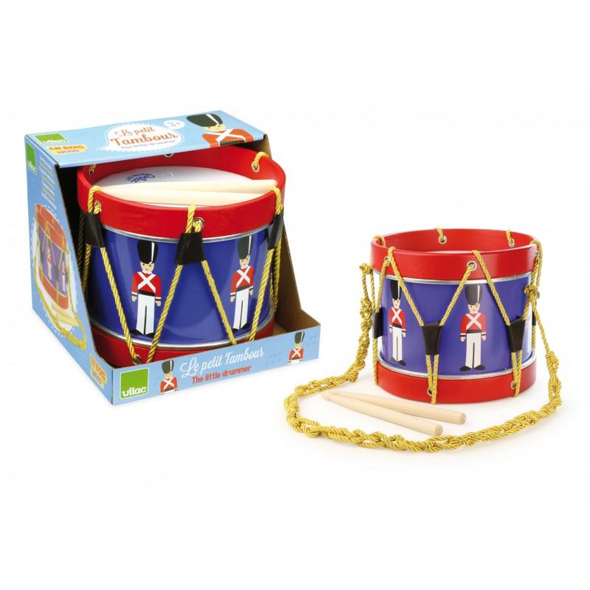 Voir la diapositive 2 : Vilac Le petit tambour Eveil musical