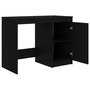 Voir la diapositive 4 : VIDAXL Bureau Noir 100x50x76 cm Bois d'ingenierie