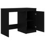 Voir la diapositive 4 : VIDAXL Bureau Noir 100x50x76 cm Bois d'ingenierie