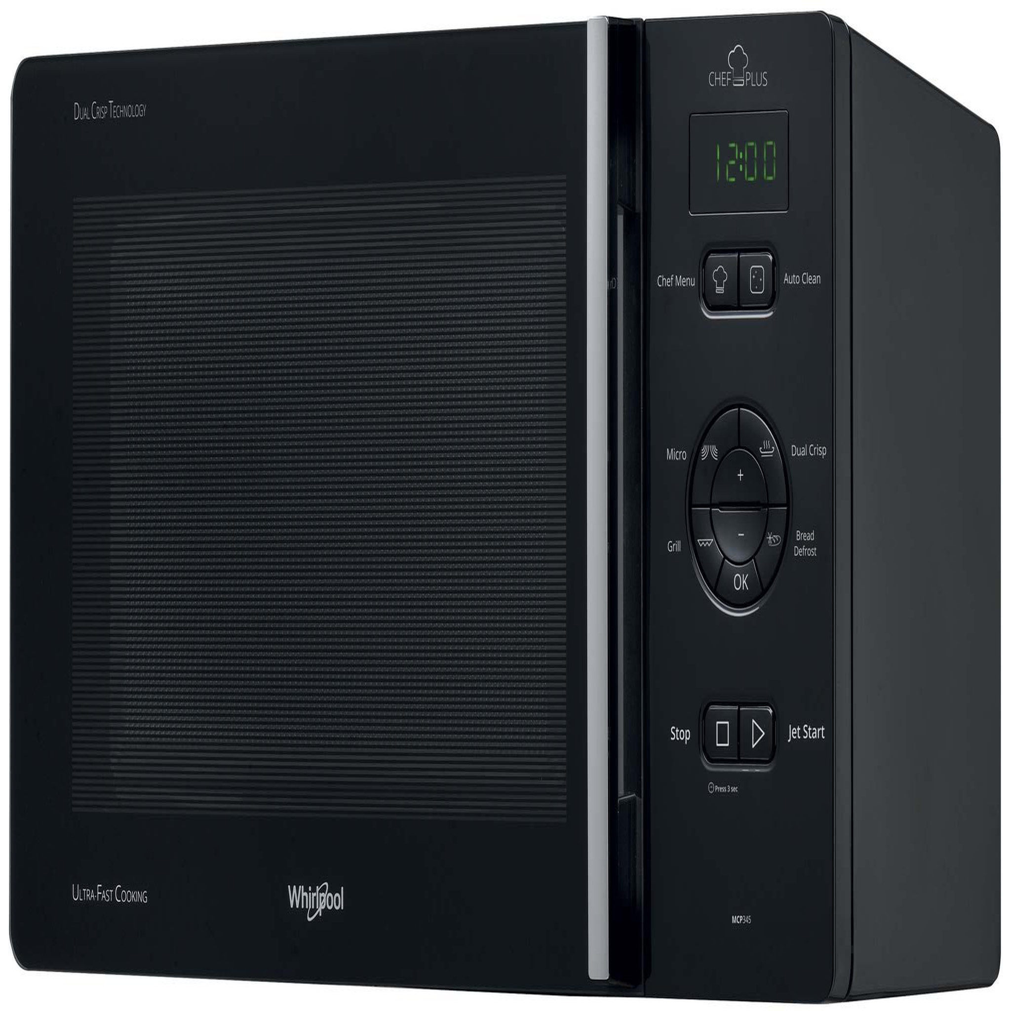 Whirlpool Micro-ondes grill 25l 800w noir - mcp345nb