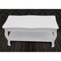 Voir la diapositive 5 : VIDAXL Table basse 2 couches MDF Blanc