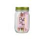 Voir la diapositive 2 : Paris Prix Mason Jar  Beauté Manucure  13cm Rose